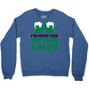 st. patrick's day titties and beer Crewneck Sweatshirt