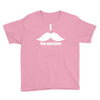 mustache (3) Youth Tee