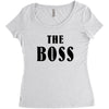 The Boss - The Real Boss Women's Triblend Scoop T-shirt