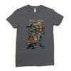 historical superheroes Ladies Fitted T-Shirt