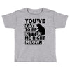 you've cat to be kitten me right meow Toddler T-shirt