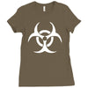 zombie outbreak response team crew Ladies Fitted T-Shirt