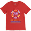 ROUTE 91 V-Neck Tee