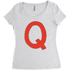quail man Women's Triblend Scoop T-shirt
