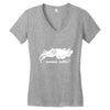 cuttle m productsquare Women's V-Neck T-Shirt