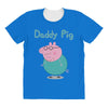 peppa pig  daddy pig All Over Women's T-shirt
