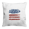 us flag Throw Pillow