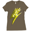 star bolt Ladies Fitted T-Shirt