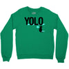 yolo cat Crewneck Sweatshirt