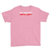 i'm in good shape round is a shape! funny Youth Tee