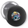 in the midst of war Pin-back button