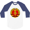 ddr logo blau 3/4 Sleeve Shirt