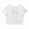 black keys Crop Top