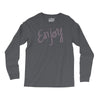 cute enjoy Long Sleeve Shirts