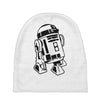 r2 d2 retro star wars sci fi lucas Baby Beanies