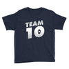 team 10 silver Youth Tee