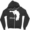ishoot   camera photographer trained shooting funny gun photo gift tee Zipper Hoodie