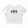 partridge   aha Crop Top