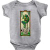here lies shredder Baby Bodysuit
