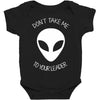 flash to your leader don`t take me Baby Bodysuit