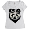 sunglasses panda Women's Triblend Scoop T-shirt