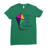 fly a kite Ladies Fitted T-Shirt