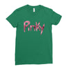 Pinky Cosplay Ladies Fitted T-Shirt