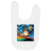 Totoro Van Gogh Parody Baby Bibs