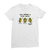 become a ninja turtle Ladies Fitted T-Shirt