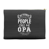 My Favorite People Call Me Opa Accessory Pouches