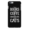 read books drink coffee eat chocolate pet cats iPhone 6 Plus/6s Plus Case