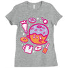 donut ghost baking Ladies Fitted T-Shirt