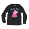 peppa pig auntie pig Long Sleeve Shirts