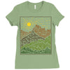 mountain line Ladies Fitted T-Shirt