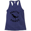 Auntiesaurus Racerback Tank