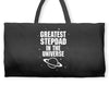 Greatest Stepdad In The Universe Weekender Totes