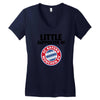 little supporter bayern munich Women's V-Neck T-Shirt