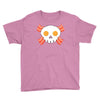 Bacon Egg Skull Youth Tee