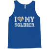i love my soldier hunter camouflage Tank Top