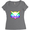 color best Women's Triblend Scoop T-shirt
