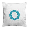 shooter cam Throw Pillow