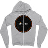 simple trend Zipper Hoodie