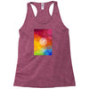 letter B initial Racerback Tank