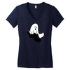 flying ghost Women's V-Neck T-Shirt