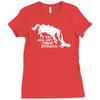 i do all my own stunts horse Ladies Fitted T-Shirt
