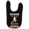 weekend forecast running Baby Bibs