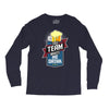 drinking beer Long Sleeve Shirts
