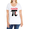 Cutie Pi Ladies Curvy T-Shirt