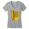 old school gaming king Women's V-Neck T-Shirt