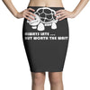 always late worth wait funny turtle tee Pencil Skirts